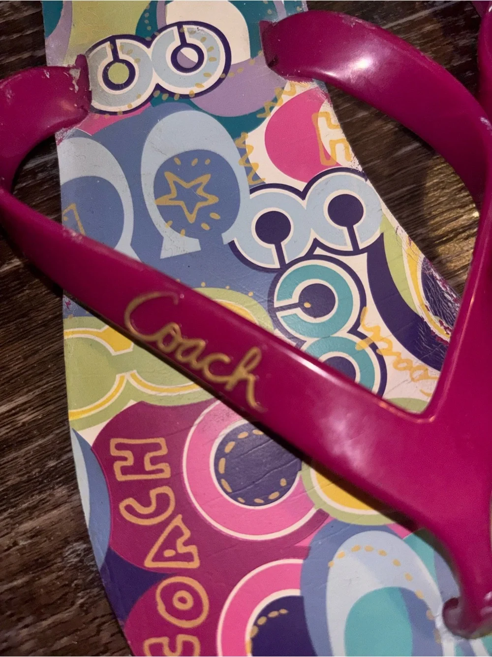 Coach designer sandals
